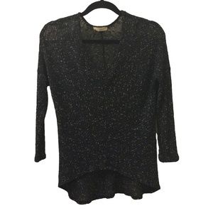 Lush loose knurled knit sweater